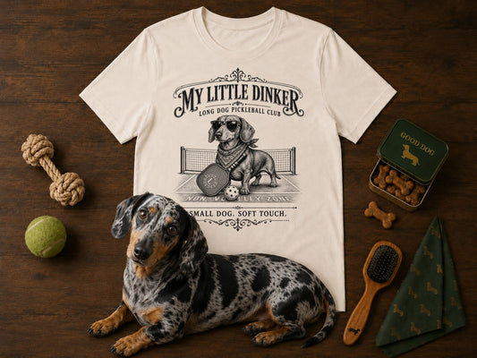 Long Dog Pickleball tee