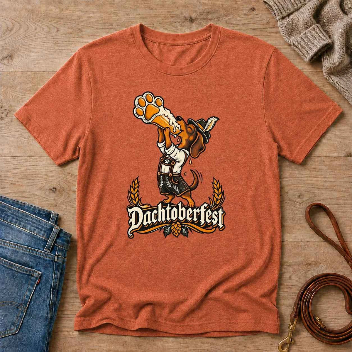 Dachtoberfest Das Paw Tee