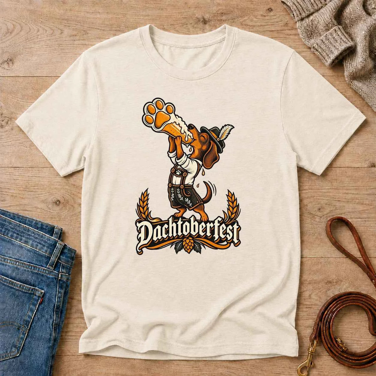 Dachtoberfest Das Paw Tee