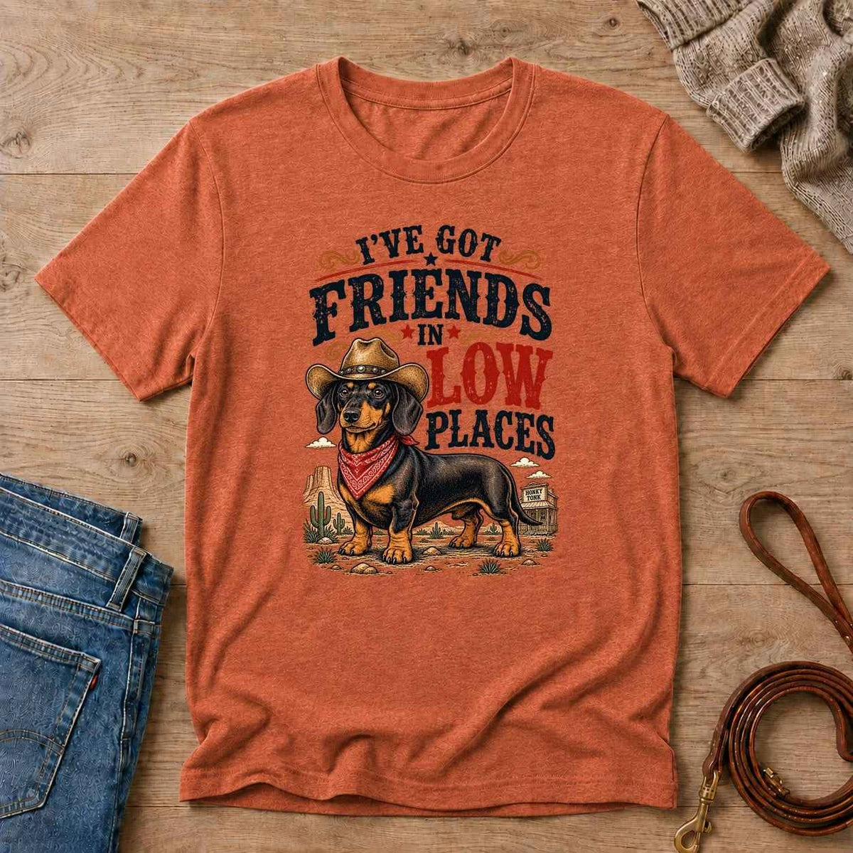 Friends In Low Places Tee