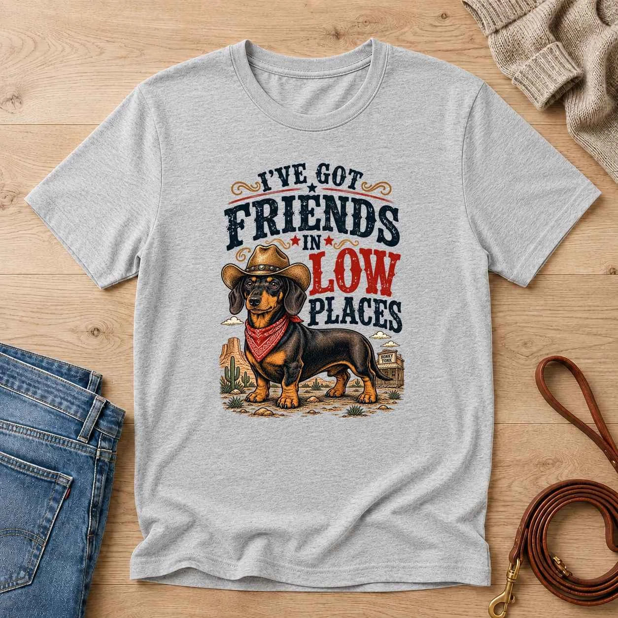 Friends In Low Places Tee