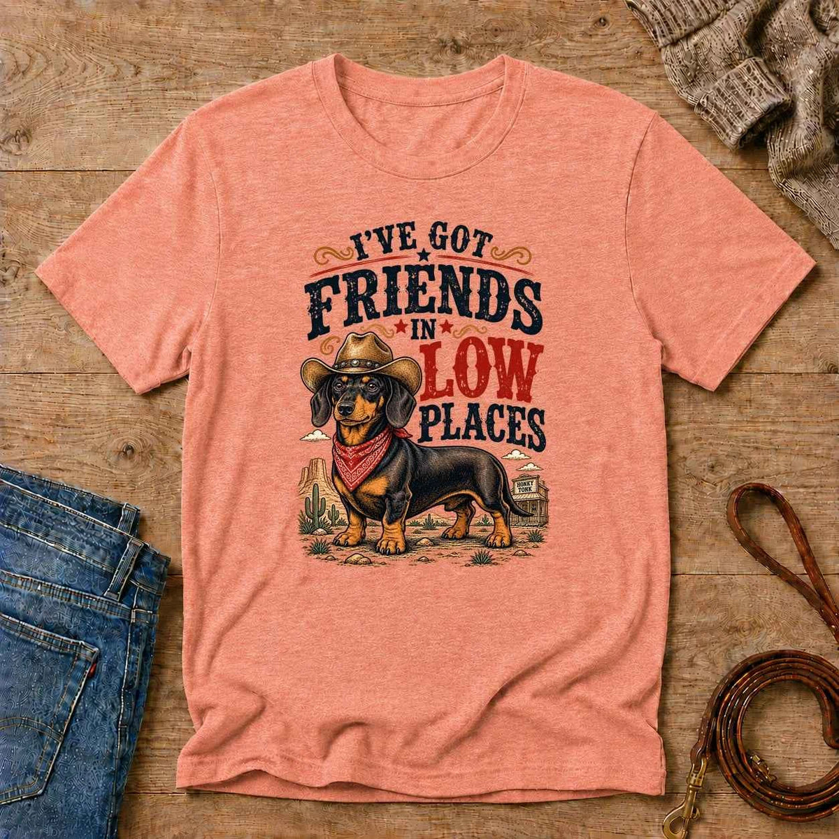 Friends In Low Places Tee