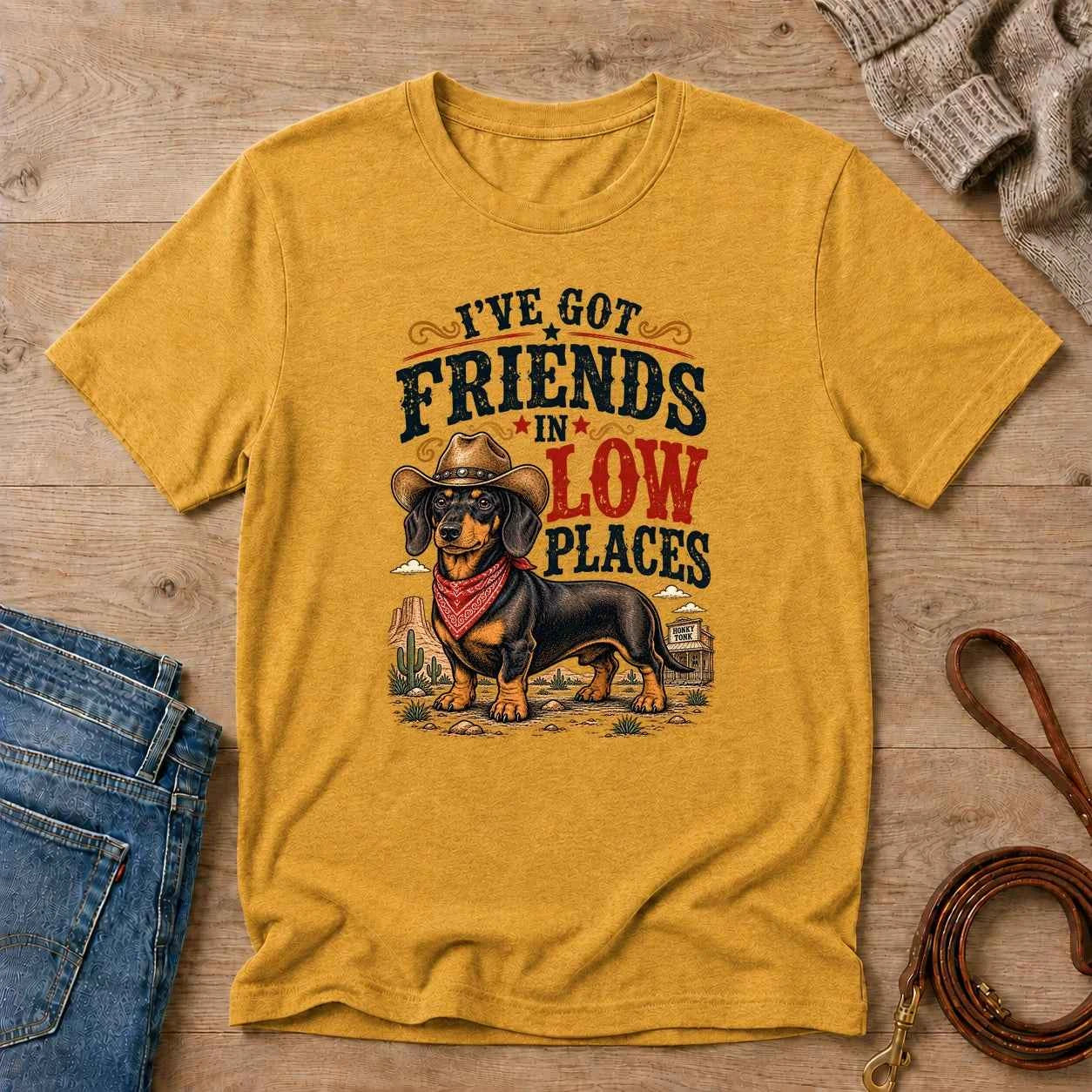Friends In Low Places Tee