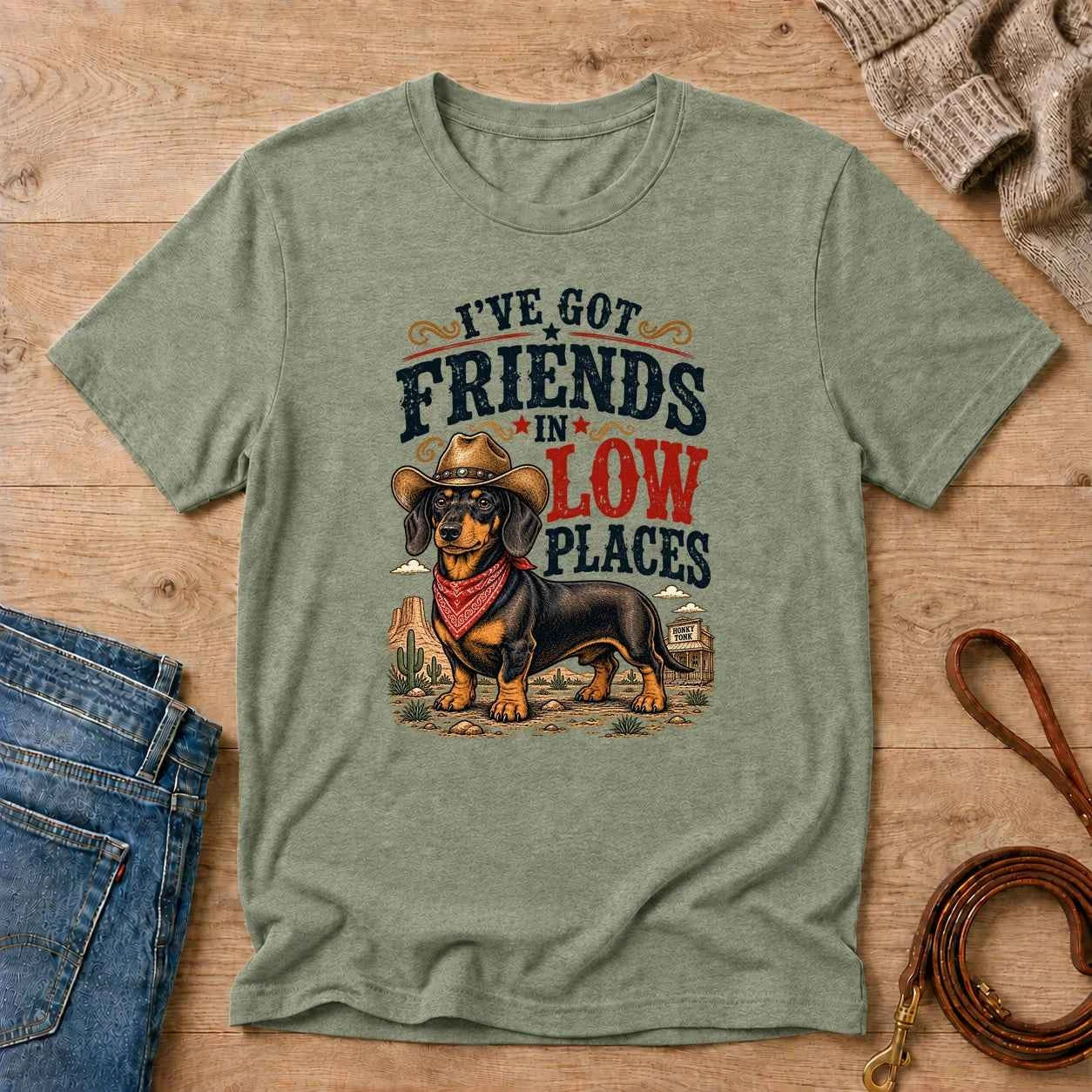 Friends In Low Places Tee