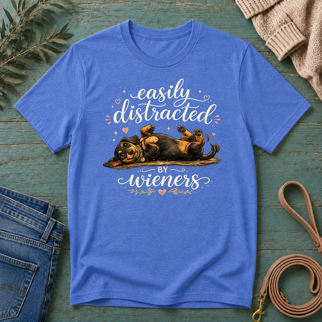 Easily Distracted by Wieners Tee