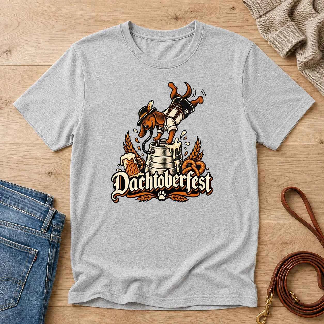 Dachtoberfest Keg Stand Tee