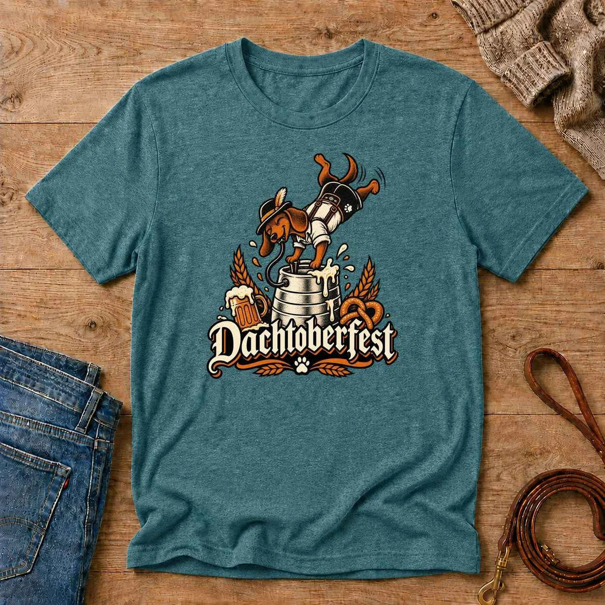 Dachtoberfest Keg Stand Tee
