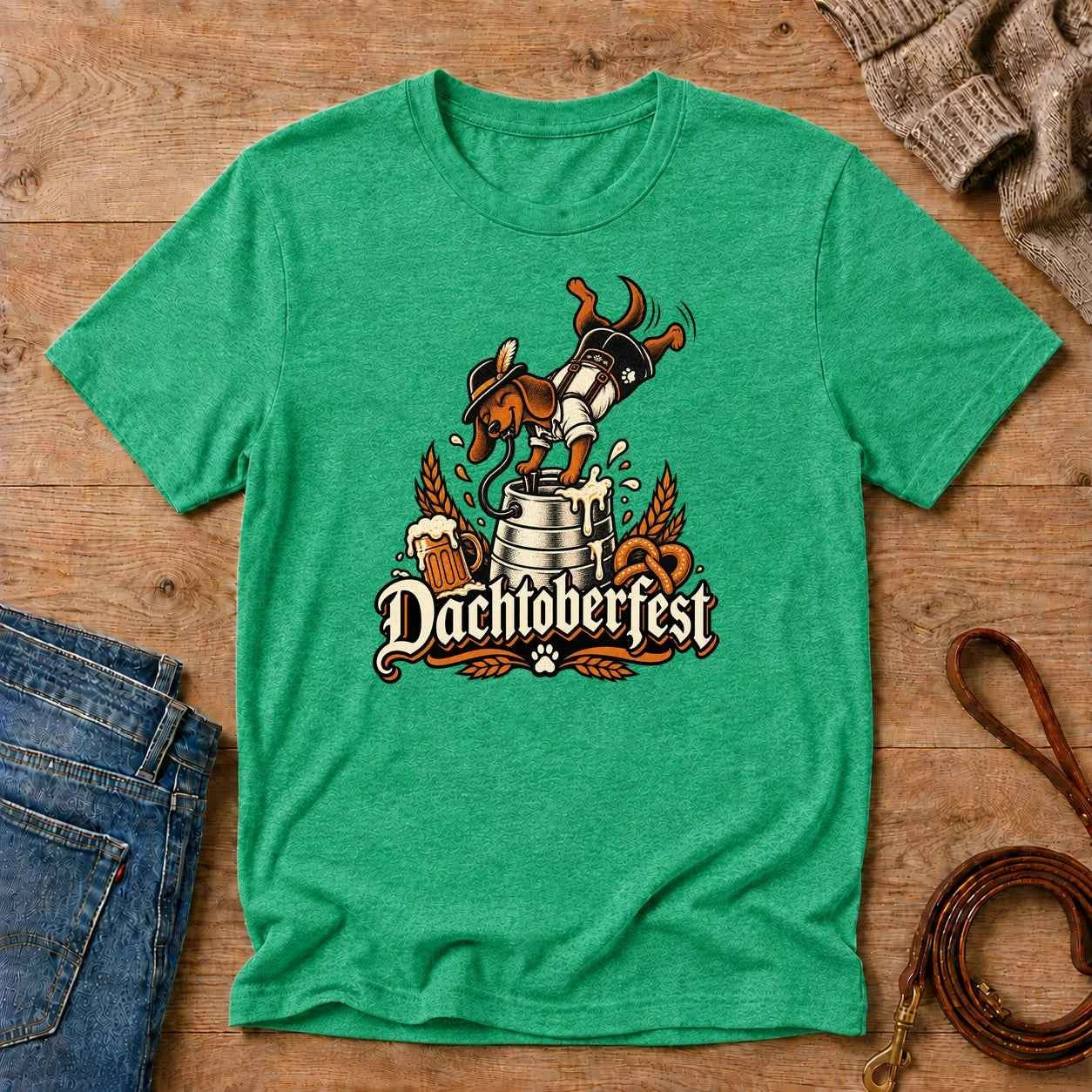 Dachtoberfest Keg Stand Tee