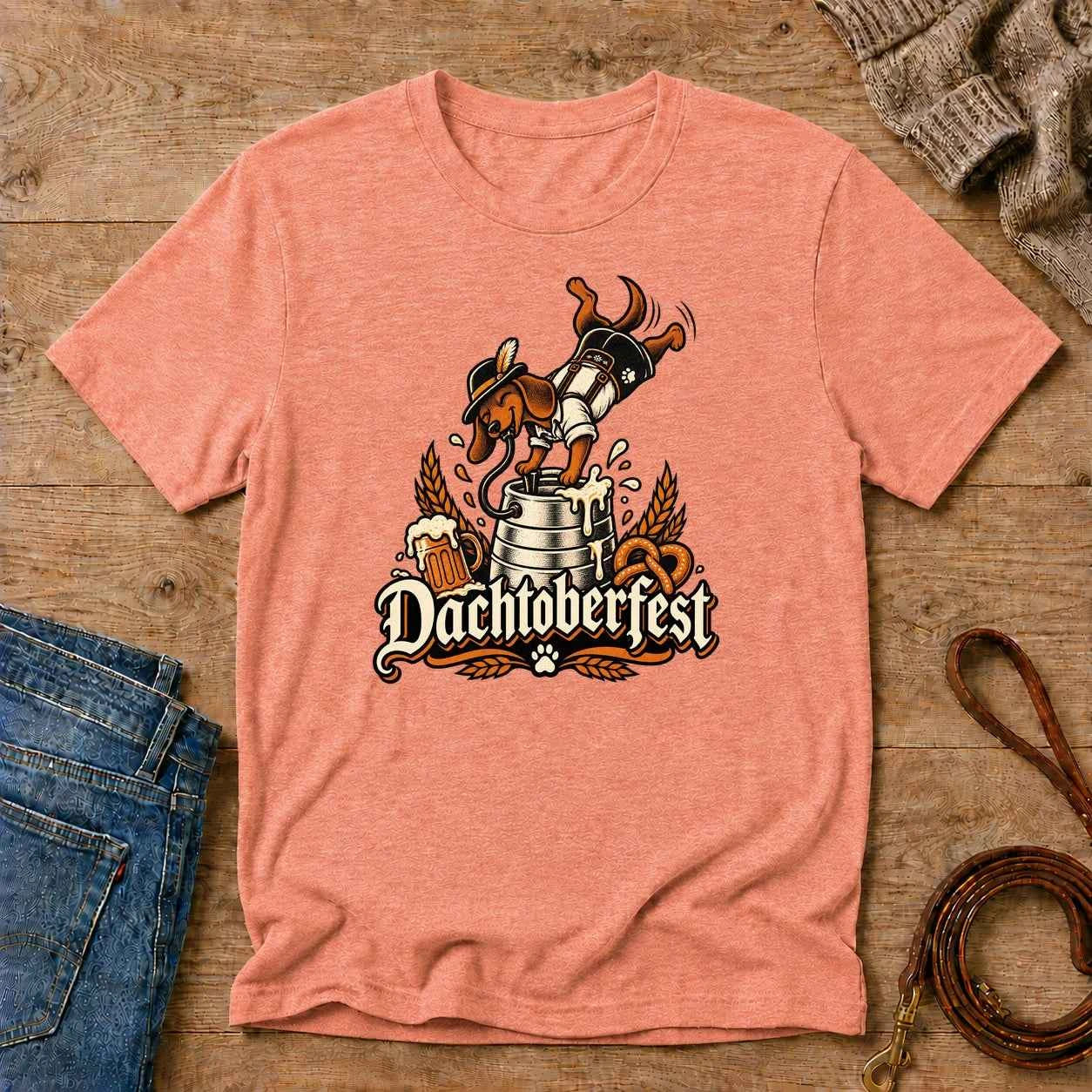 Dachtoberfest Keg Stand Tee
