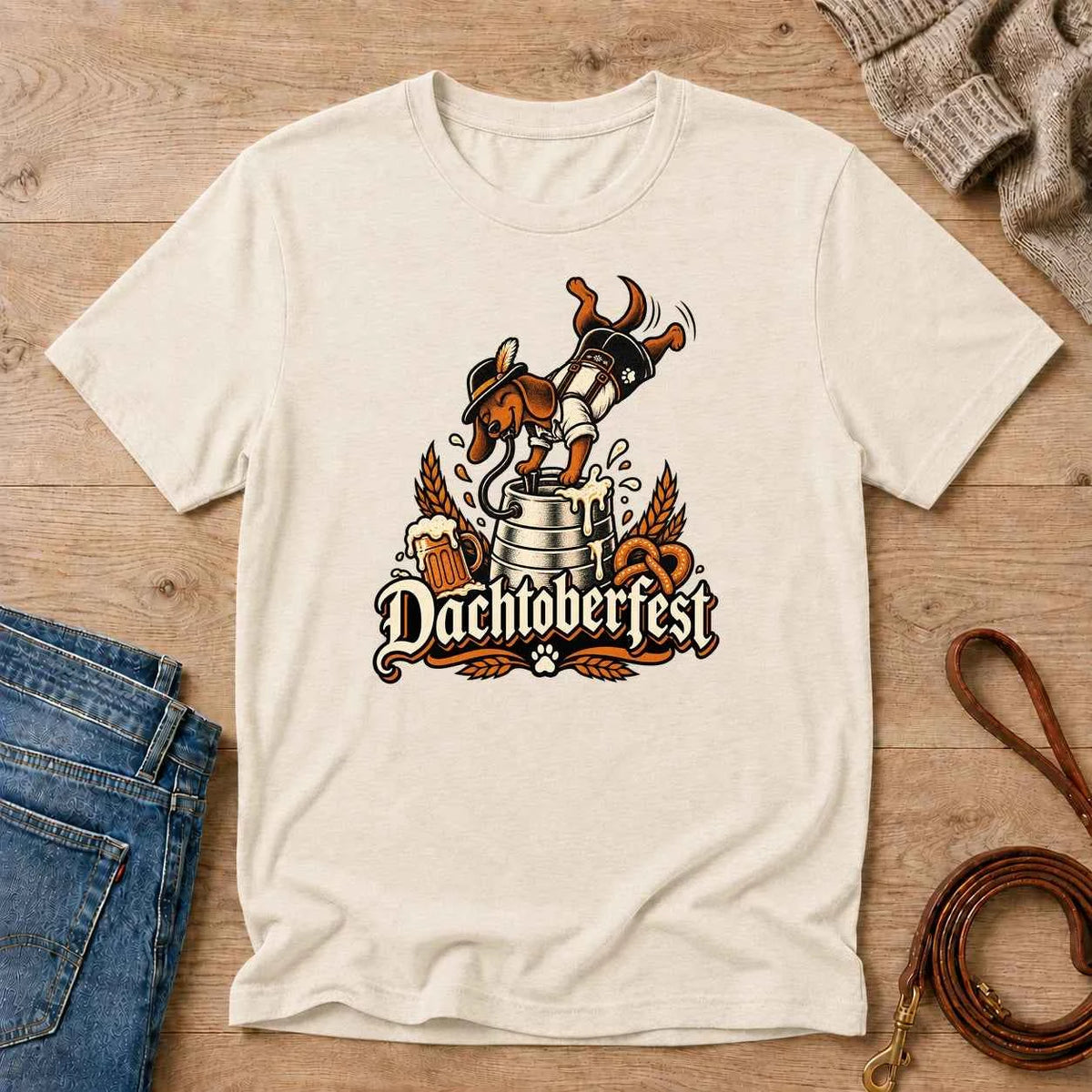 Dachtoberfest Keg Stand Tee