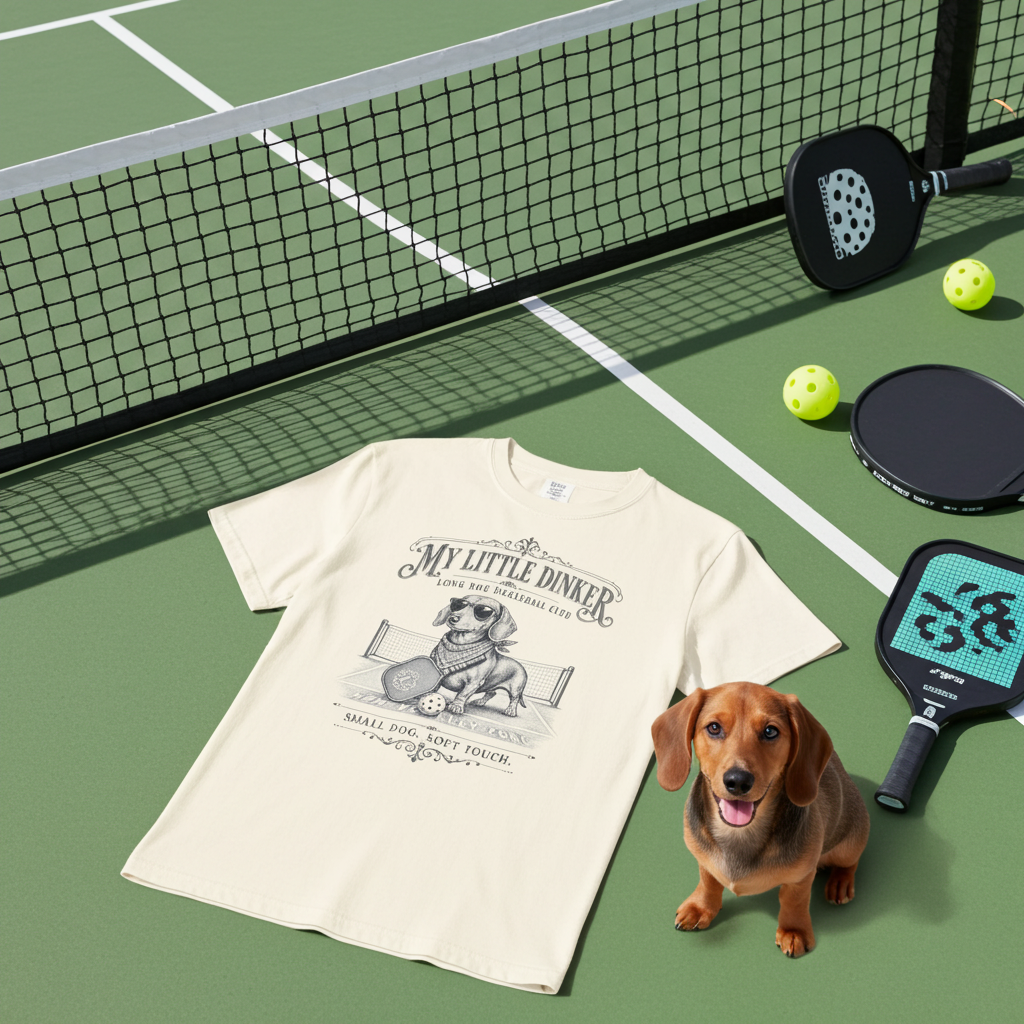 My Little Dinker - Long Dog Pickleball Club Tee