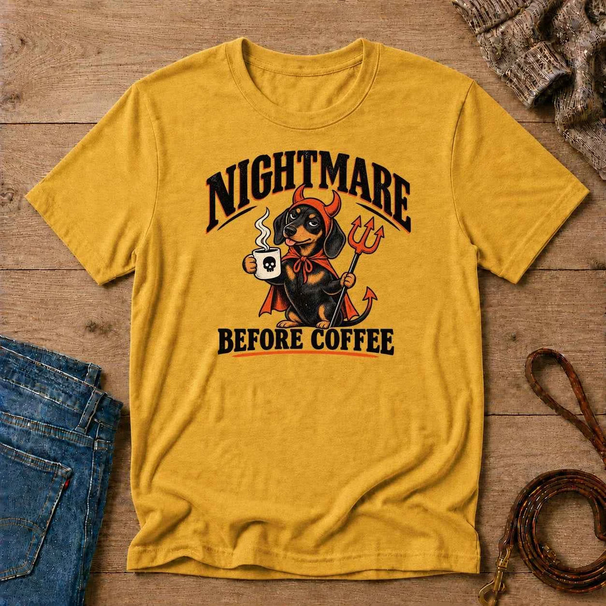 Nightmare Before Coffee Tee