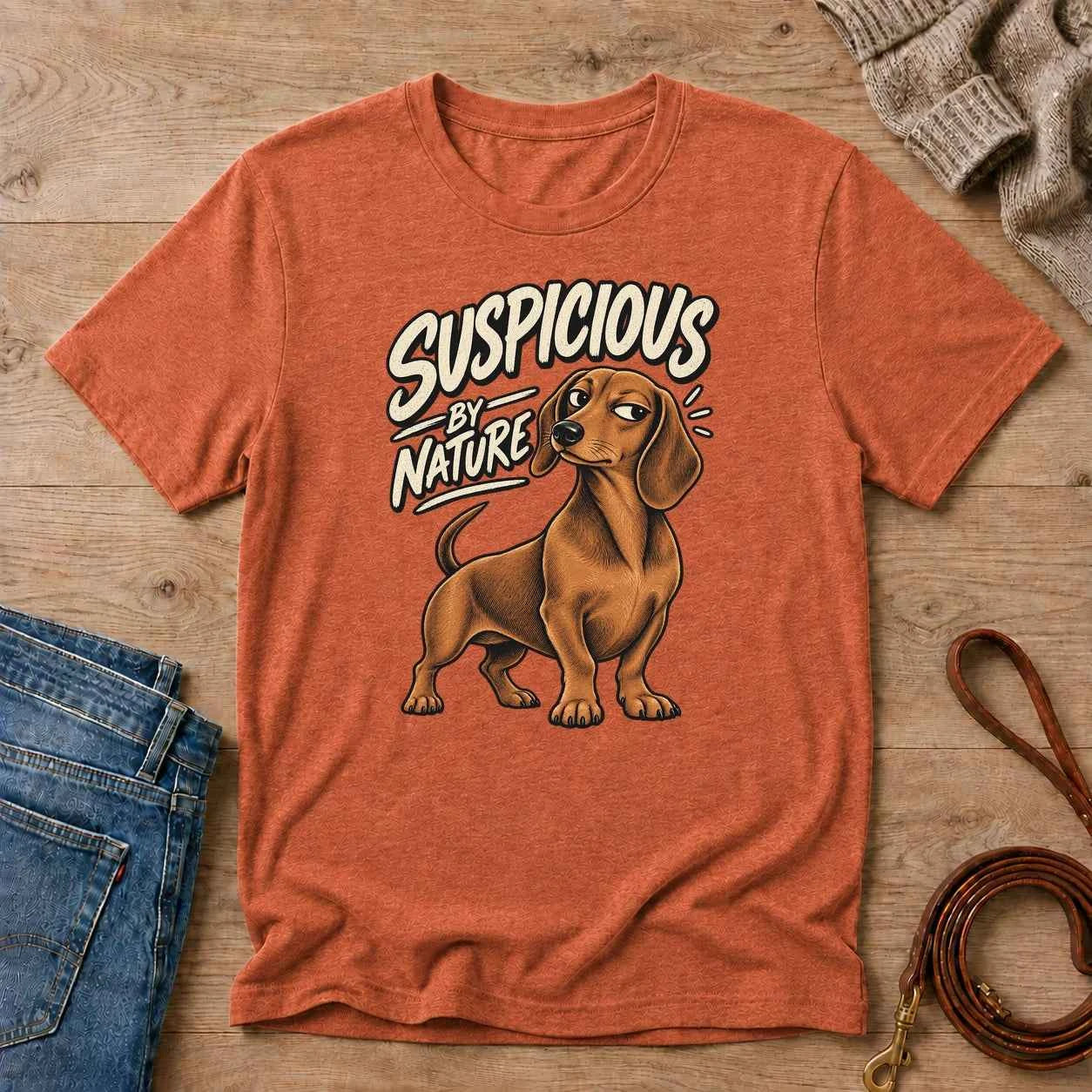 Suspicious Doxie Tee