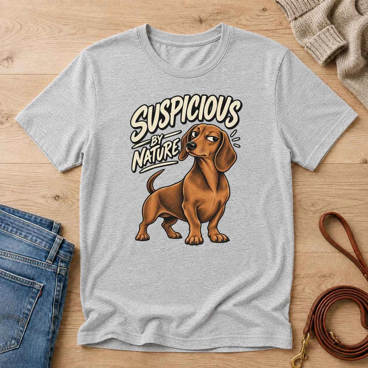 Suspicious Doxie Tee