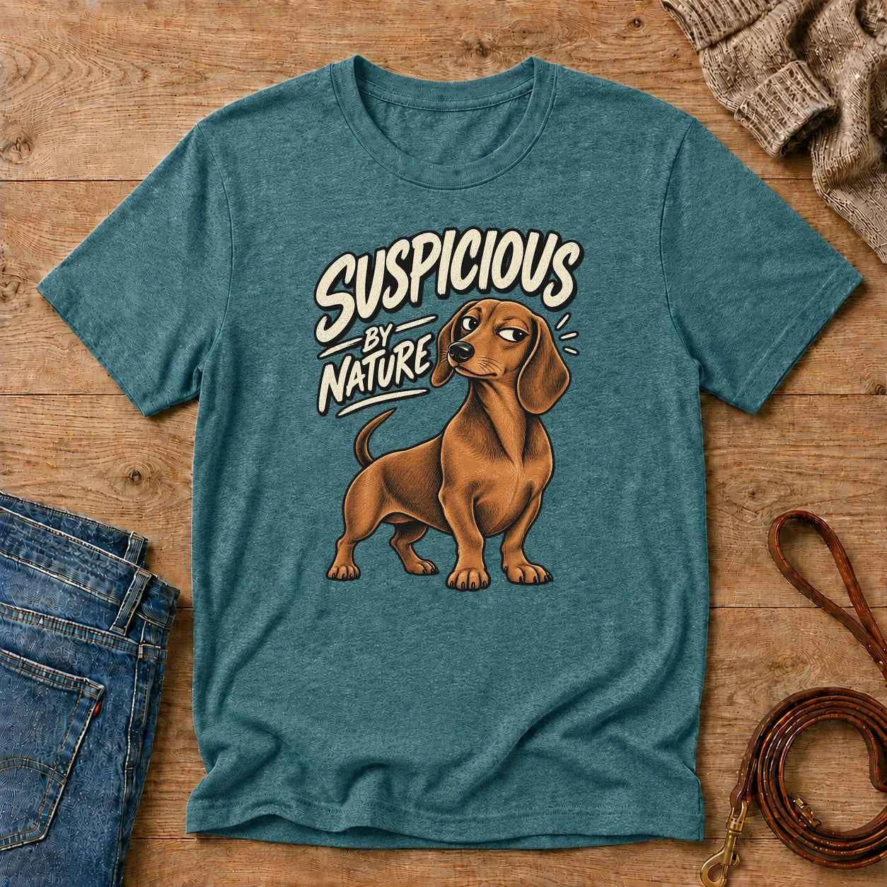 Suspicious Doxie Tee