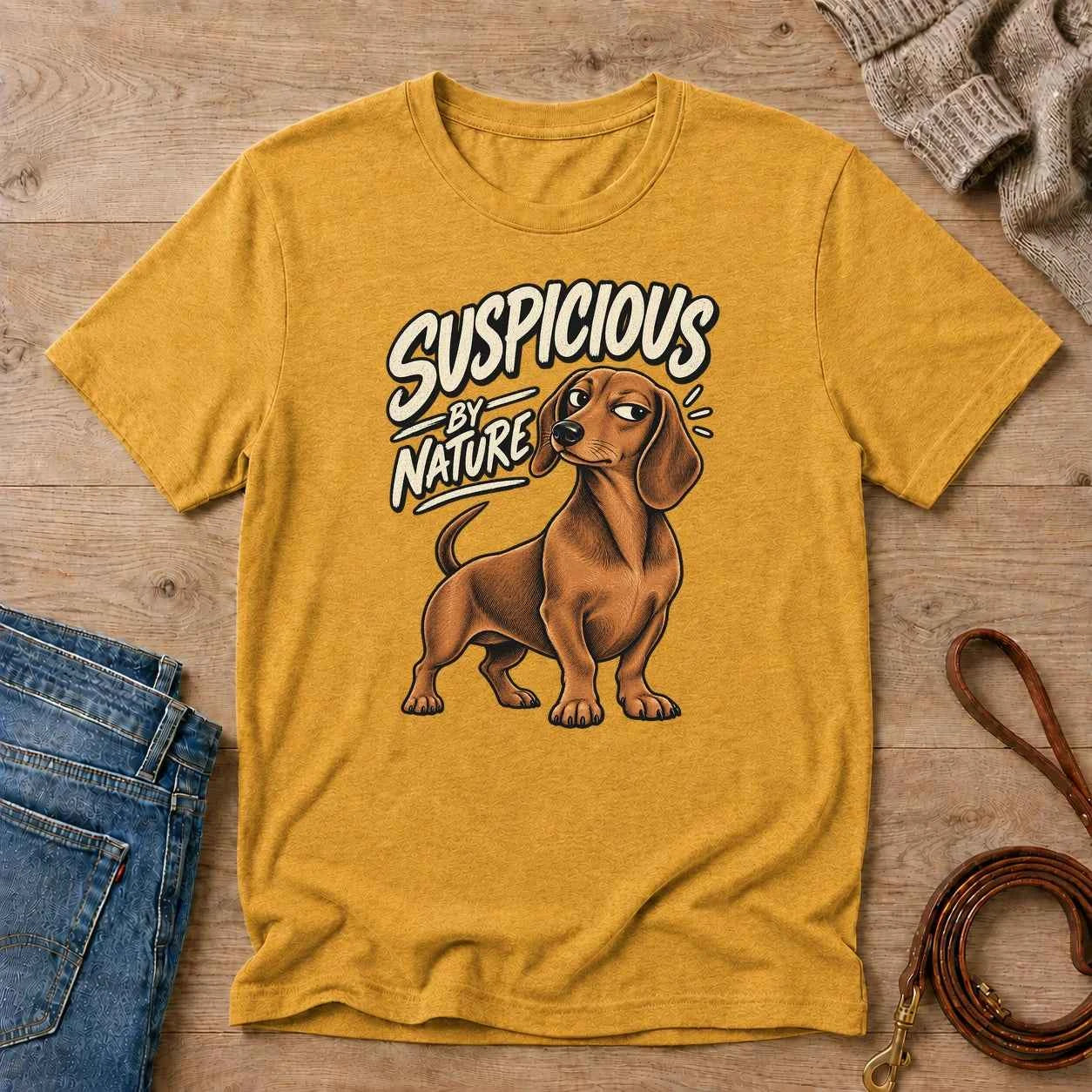 Suspicious Doxie Tee